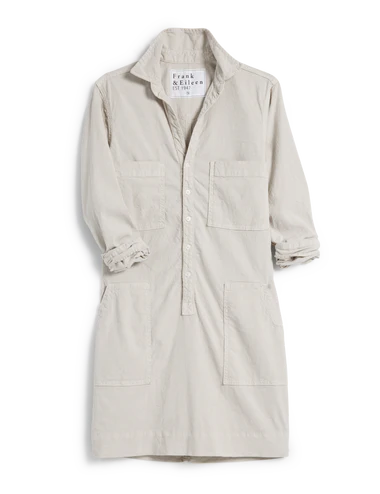 Frank &amp; Eileen Ireland Utility Dress in Cement