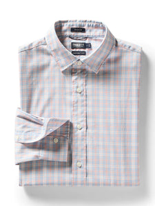 Faherty Movement Shirt Blue Coral