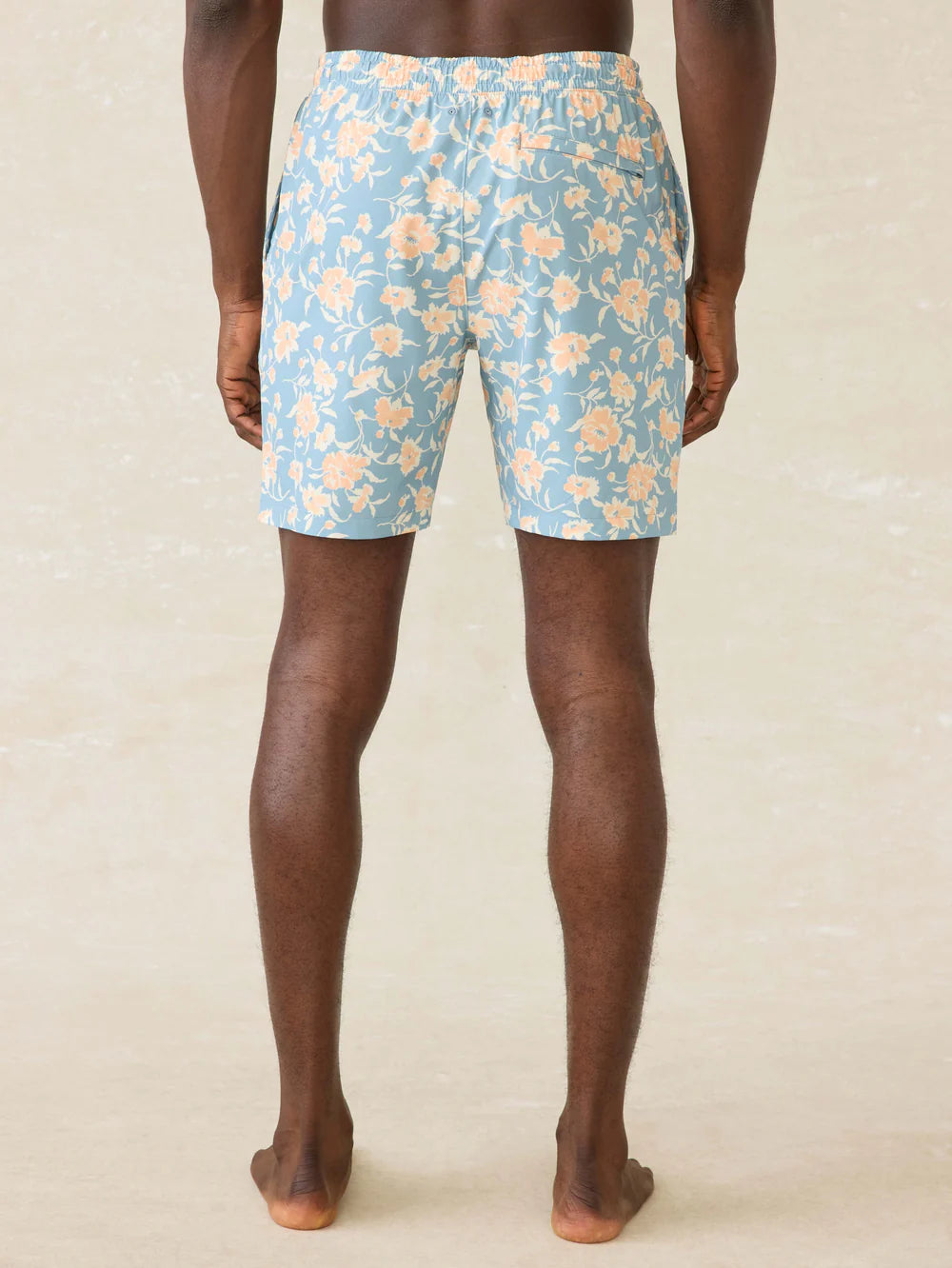 Faherty Shorelite Trunk In River Waters Blossom