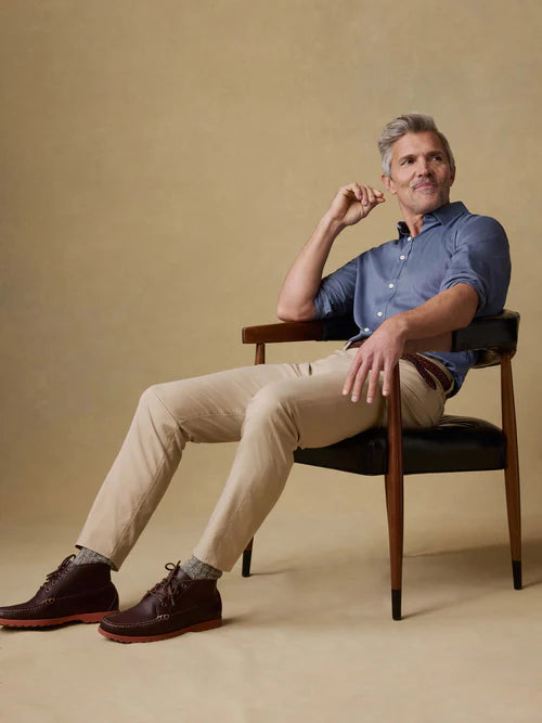 Faherty Men Movement 5-Pocket Pant In Island West Khaki