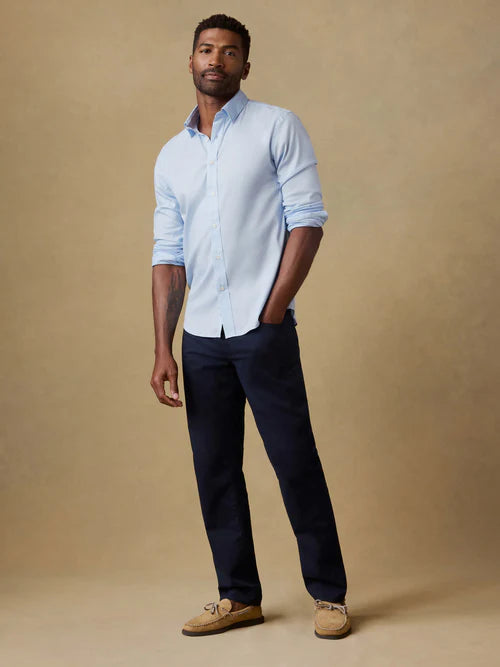 Faherty Men Movement 5-Pocket Pant In Navy