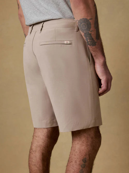 Faherty All Day Short In Khaki