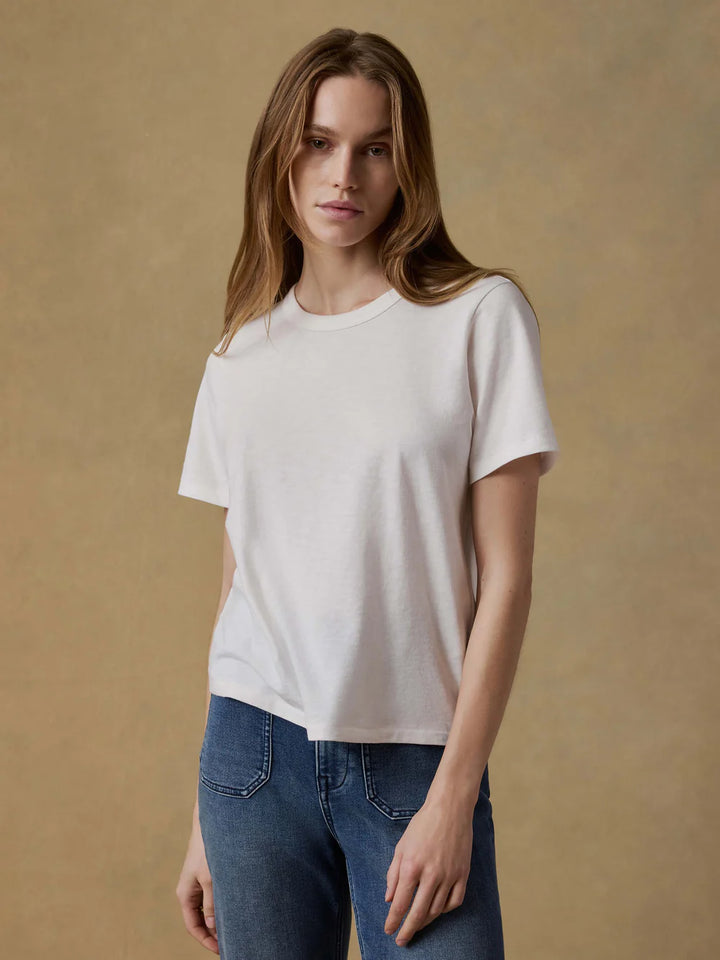 Faherty Sunwashed Essential Tee - White