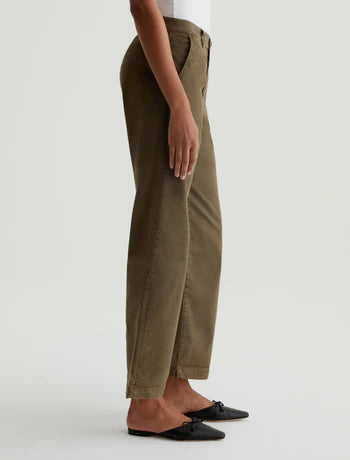 Ag Caden Straight Trouser In Sulfur Oak Brown
