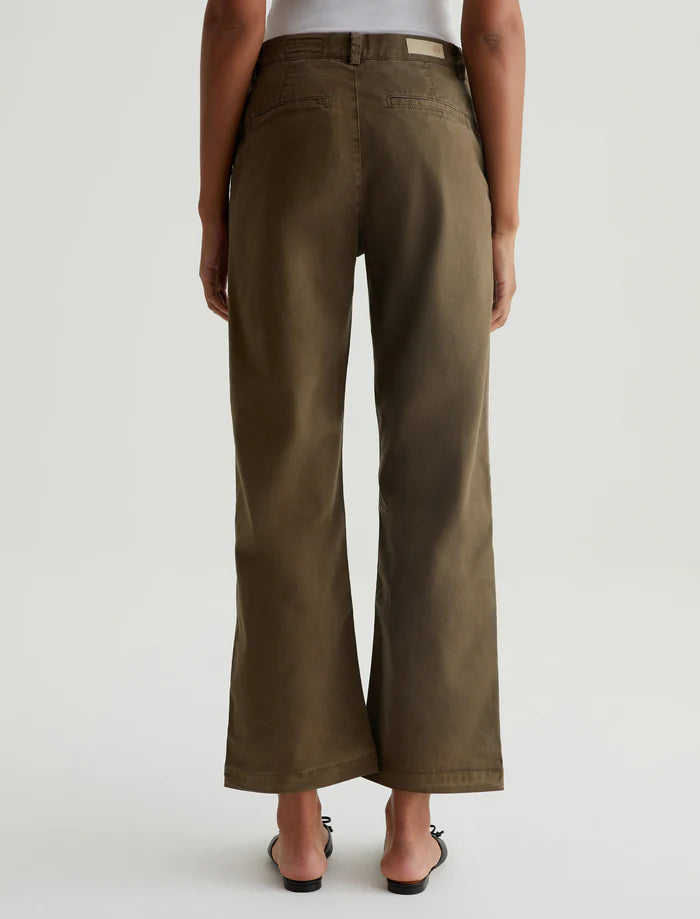 Ag Caden Straight Trouser In Sulfur Oak Brown