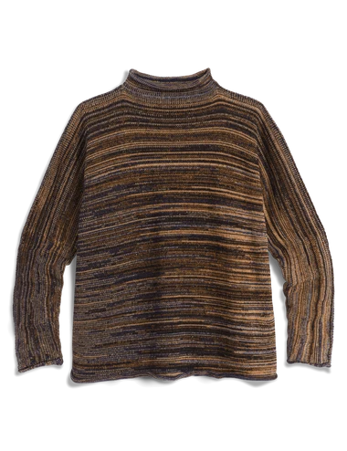 Frank &amp; Eileen Monterey Rolled Funnel Neck Sweater in Harvest