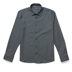 Stone Rose LS Green Microdot Shirt