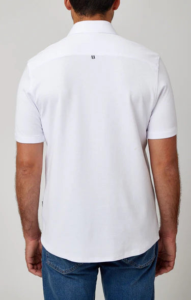 Stone Rose Origin White Short Sleeve Shirt