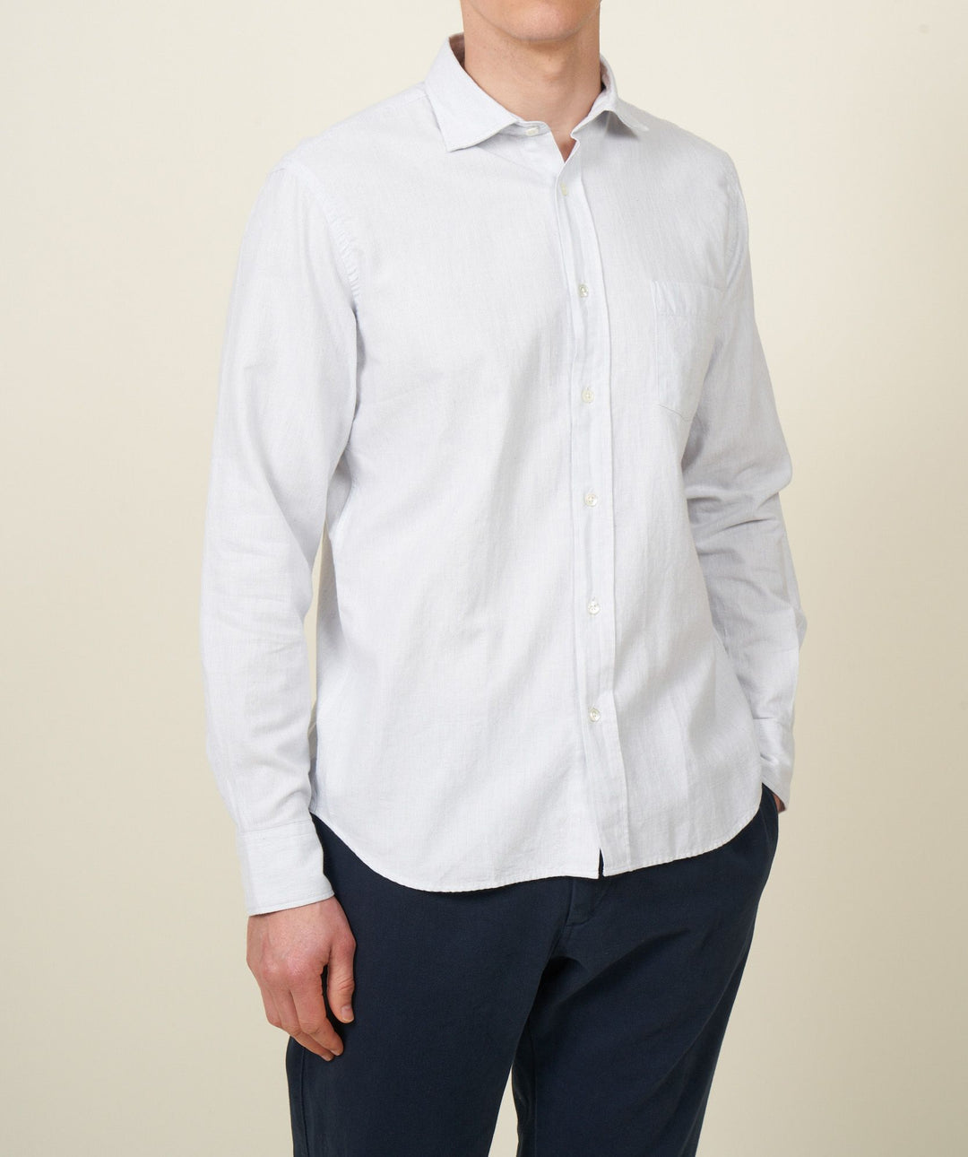 Hartford Pitt Shirt In Grey