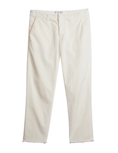 Frank & Eileen Italian Chino Pant in Chalk