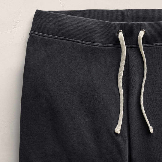 James Perse Wide Leg Sweatpant Blue Noir Pigment