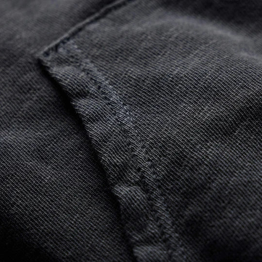 James Perse French Terry Zip Hoody Blue Noir Pigment