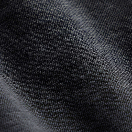 James Perse French Terry Zip Hoody Blue Noir Pigment