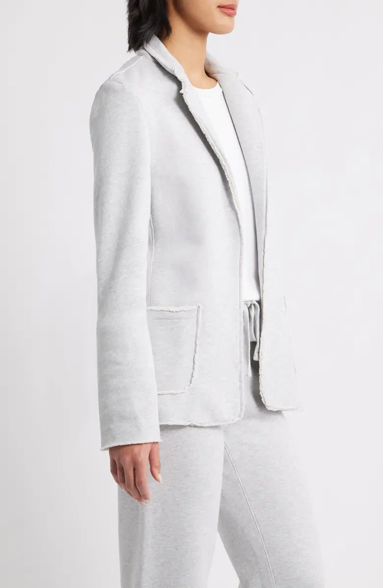Frank &amp; Eileen Dublin Knit Blazer In Gray