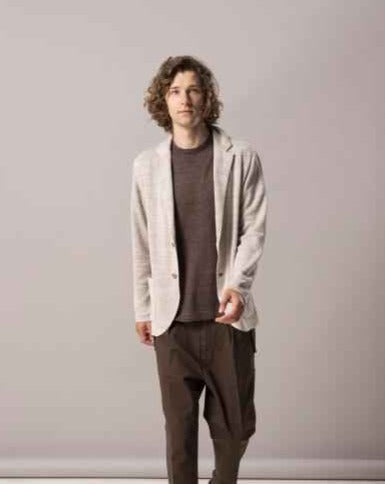 Fly 3 Knit Shacket In Beige