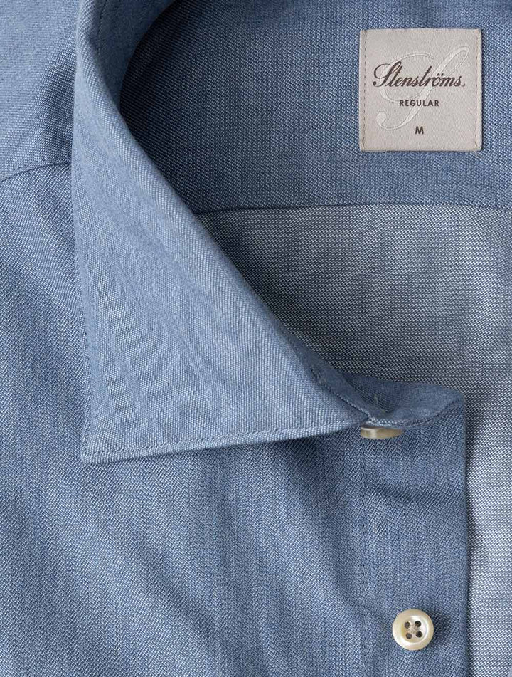 Stenstroms Regular Fit Shirt in Indigo