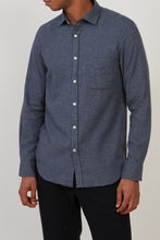 Load image into Gallery viewer, Hartford Men&#39;s Shirt in Blue Gingham
