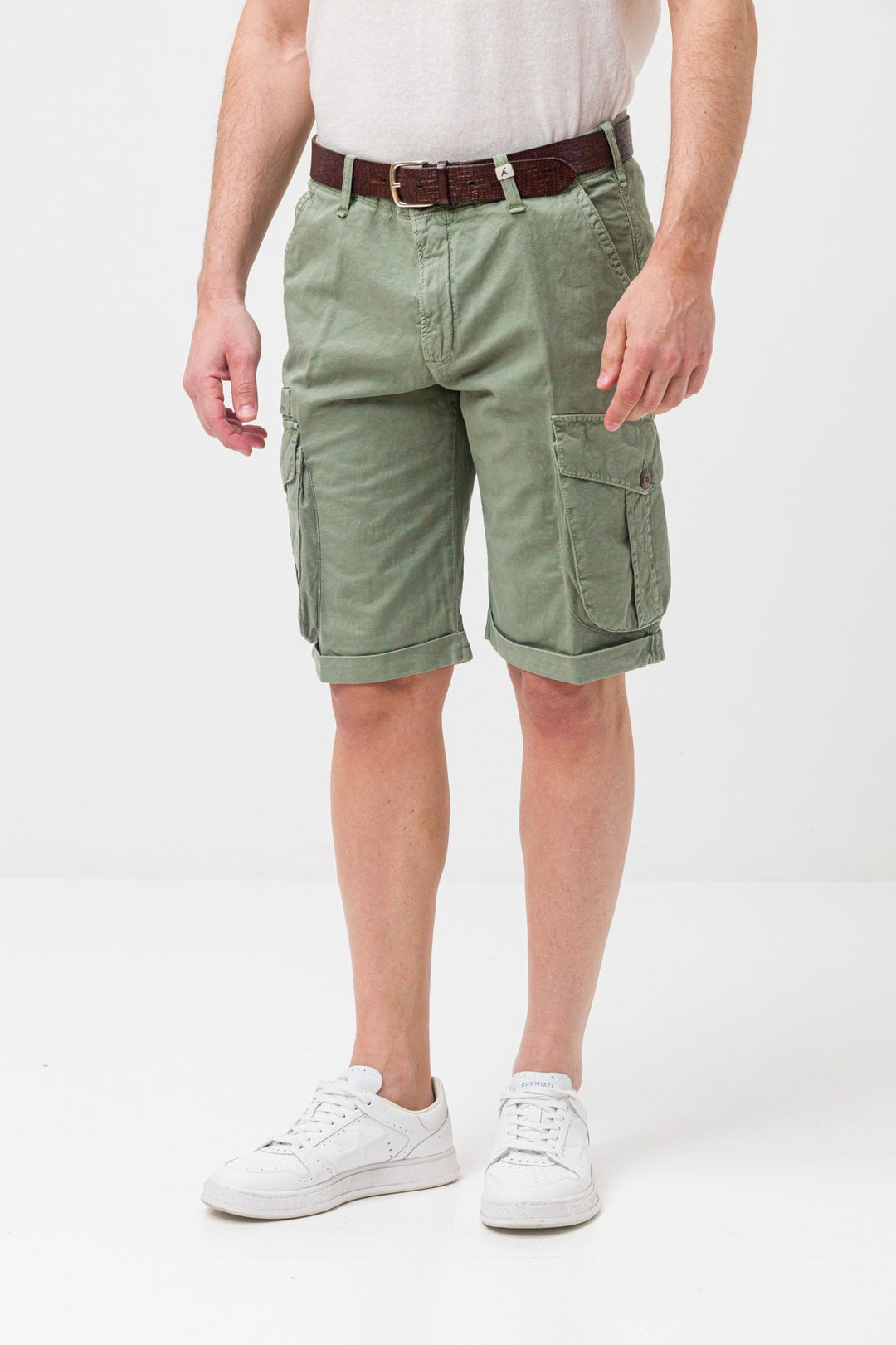 Myths Cargo Short Light Olive