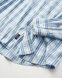 Faherty Men's Movement Shirt in High Rock Plaid