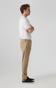 Saburo Russel Pants In Khaki Beige