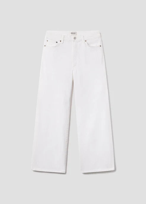 Agolde Harper Crop Jean In Sour Cream