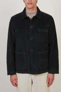 Hartford Men's Corduroy Jacket in Carbone