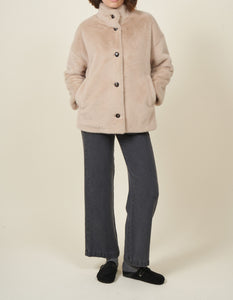 Hartford Women's Volker Coat in Natural