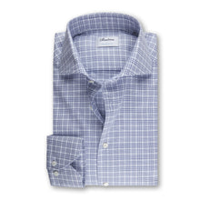 Load image into Gallery viewer, Stenstroms Checked Shirt in Blue
