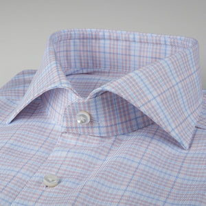 Stenstrom's Checked Twill in Light Pink