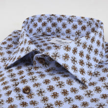 Load image into Gallery viewer, Stenstrom&#39;s Oxford Shirt in Light Blue Floral
