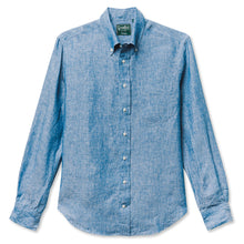 Load image into Gallery viewer, Gitman Vintage Linen Button-Down in Chambray
