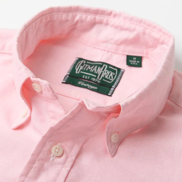 Gitman Vintage Sport Oxford Shirt In Pink