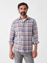 Load image into Gallery viewer, Faherty Men&#39;s The Reversible Shirt in Coastal Hills Plaid
