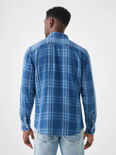 Load image into Gallery viewer, Faherty Men&#39;s Tony Doublecloth Shirt in Indigo Mist
