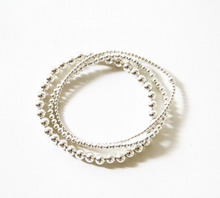 Load image into Gallery viewer, Karen Lazar Beaded Bracelet Sterling Silver Filled
